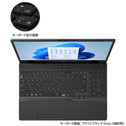 ブライトブラック キーボード