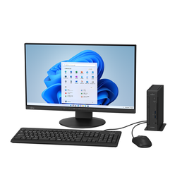 USB 有線キーボード/USB 有線 光学式マウス 23.8型ワイド液晶（ノングレア）HDMI入力付