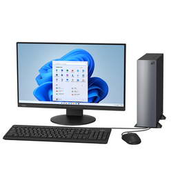 USB 有線キーボード/USB 有線 光学式マウス 23.8型ワイド液晶（ノングレア）HDMI入力付