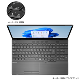 ブライトブラック プリズムクリアキーボード