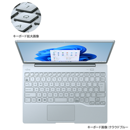 クラウドブルー キーボード