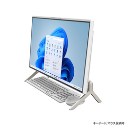 キーボード、マウス収納時