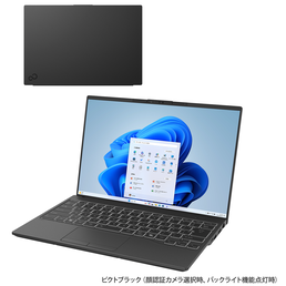 顔認証カメラ選択時（バックライト点灯時）