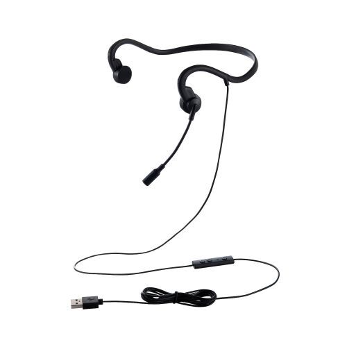 富士通 WEB MART | 有線ヘッドセット/骨伝導/USB-A/耳せん付属