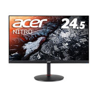 Nitro 24.5型ワイド液晶ディスプレイ (24.5型/フルHD：1920×1080 (16:9)/DP、HDMI/ブラック/スピーカー/IPS/非光沢) XV252QFbmiiprx