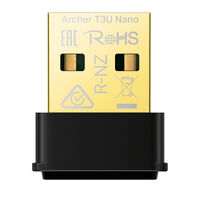 AC1300 MU-MIMO対応 ナノUSB Wi-Fi子機 Archer T3U Nano(JP)