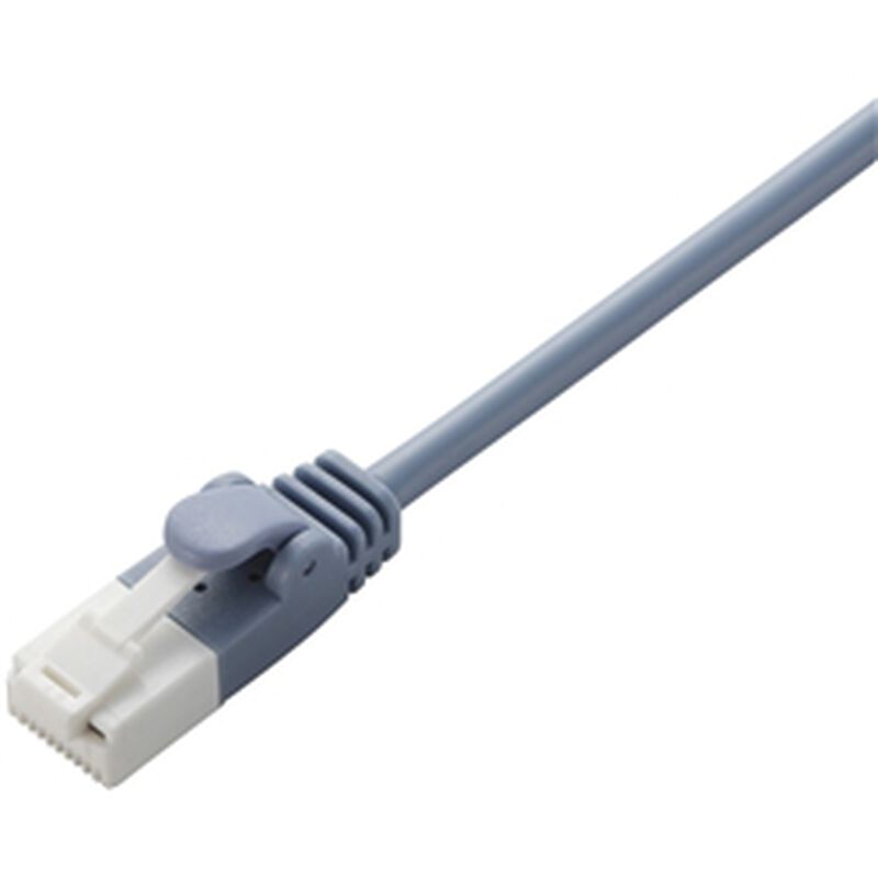 EU RoHS指令準拠 ツメ折れ防止やわらかLANケーブル(Cat6)/1.5m/ブルー LD-GPYT/BU15