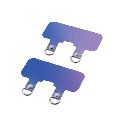 ストラップホールシート/2口タイプ/2枚入り/オーロラ P-STHD2ACR