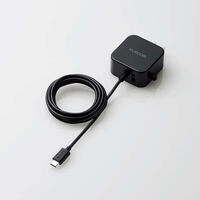 AC充電器/スマホ・タブレット用/2.4A出力/Type-C/USB-C/ケーブル一体型/1.5m/USB-Aメス1ポート/おまかせ充電搭載/ブラック MPA-ACC22BK