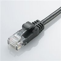 CAT6準拠 GigabitやわらかLANケーブル 3m(ブラック) LD-GPY/BK3