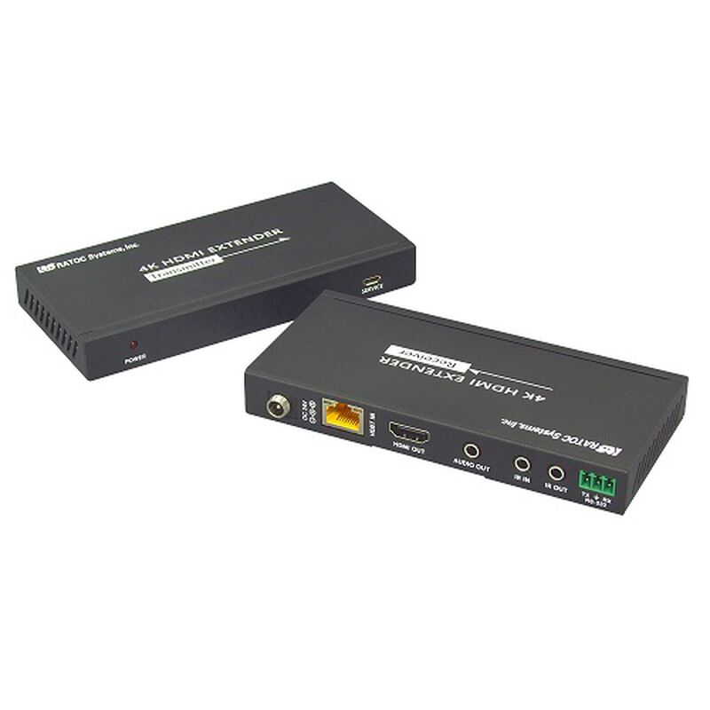 4K60Hz対応 HDMI延長器（100m） RS-HDEX100-4K