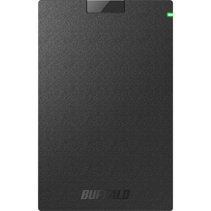 USB3.2（Gen1）対応ポータブルHDD Type-Cケーブル付 1TB ブラック HD-PGAC1U3-BA