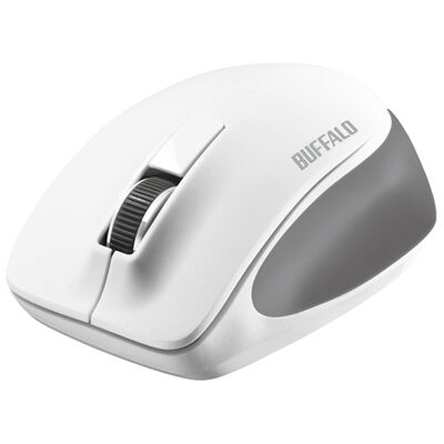 無線 BlueLED 3ボタン プレミアムフィットマウス ホワイト BSMBW300MWH