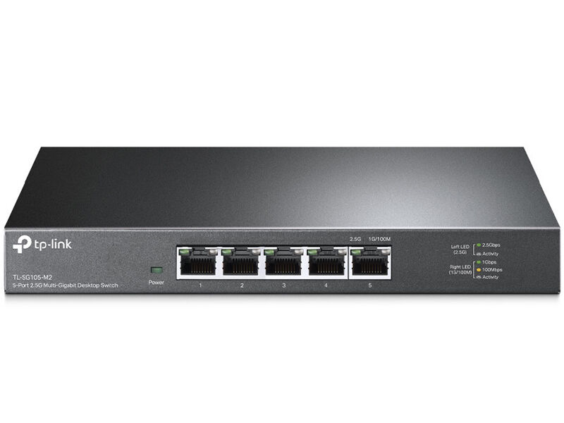 5ポート 2.5G デスクトップスイッチ TL-SG105-M2(UN)
