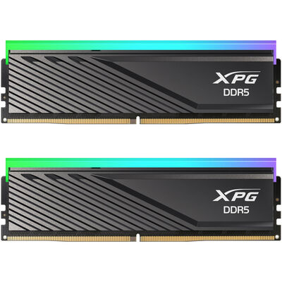 XPG LANCER BLADE RGB Black DDR5-6000MHz U-DIMM 16GB×2 30-40-40 DUAL TRAY AX5U6000C3016G-DTLABRBK
