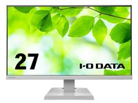 ワイド液晶ディスプレイ 27型/1920×1080/アナログRGB、HDMI/ホワイト/スピーカー/「5年保証」3辺フレームレス LCD-A271DW