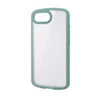 iPhone 16e/TOUGH SLIM LITE/フレームカラー/背面クリア/シルキークリア/グリーン PM-A25STSLFCSGN