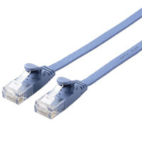 LANケーブル/CAT6/フラット/2m/ブルー LD-GF2/BU2