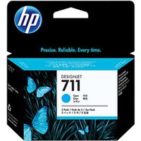HP711インクカートリッジシアン29ml×3 CZ134A