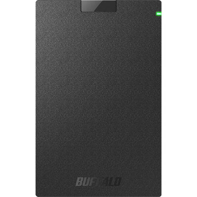 USB3.2(Gen1)対応ポータブルHDD Type-Cケーブル付 2TB ブラック HD-PGAC2U3-BA