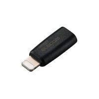 変換アダプタ/Type-C(メス)-Lightning(オス)/USB Power Delivery対応/ブラック MPA-CFLMBK