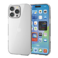 iPhone 16 Pro Max用ハイブリッドケース/スタンダード/クリア PM-A24DHVCKCR
