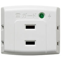 サージ付トリプルタップ ホワイト A-300SB(W)