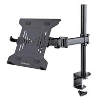 ノートパソコンアーム/モニターアーム両用/1画面/最大34インチディスプレイ/VESA対応 A-LAPTOP-DESK-MOUNT