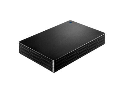 かんたんデータ移行アプリ内蔵 USB 5Gbps(USB3.2 Gen1)対応 ポータブルHDD 2TB HDPH-UT2DKR/S