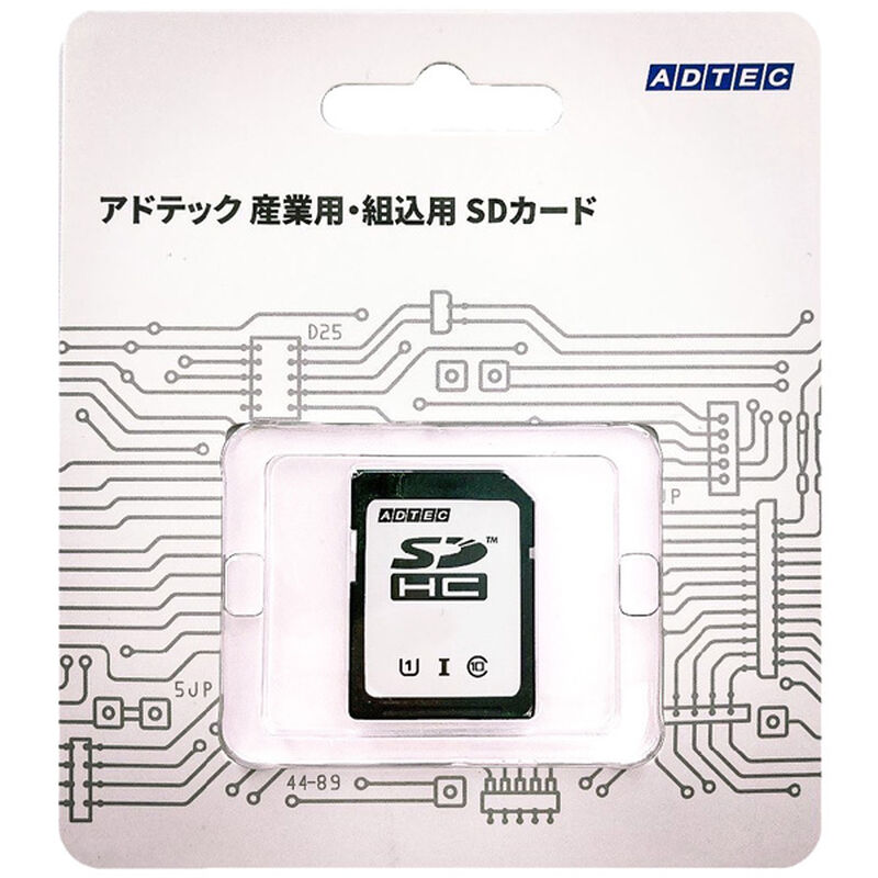 産業用 SDHCカード 16GB Class10 UHS-I U1 SLC ブリスターパッケージ EHC16GSITFCECDZ