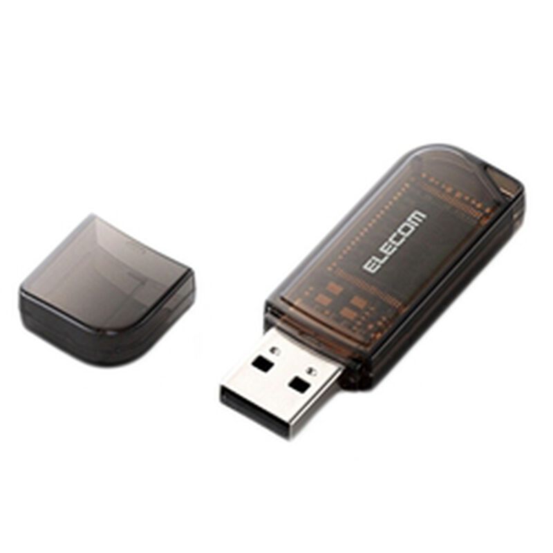 バリュータイプUSBメモリ MF-HMU2シリーズ 8GB(ブラック) MF-HMU208GBK