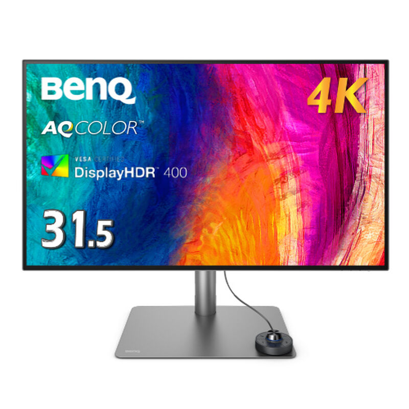 Mac・デザイナー向け 液晶ディスプレイ 31.5型/3840×2160/HDMIx1、DPx1、Tb 3x2/シルバー/スピーカー有 PD3225U