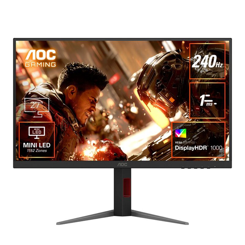 ゲーミング液晶ディスプレイ 27型/2560×1440/HDMI、DisplayPort/ブラック/スピーカー無/240Hz Q27G4ZMN/11