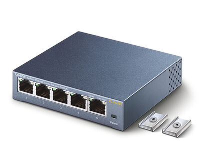 5ポート ギガビット らくらくマウントスイッチングハブ TL-SG505(JP) V2