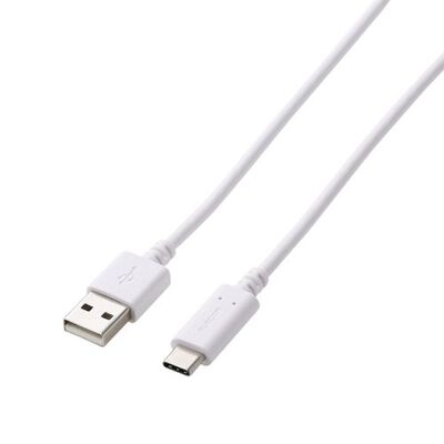 USB2.0ケーブル/PS5対応/A-Cタイプ/ノーマル/2.0m/ホワイト GM-AC20WH