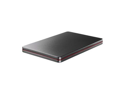 USB 3.2 Gen 1(USB 3.0)対応ポータブルハードディスク「カクうす」 2TB Black×Red HDPX-UTSC2K