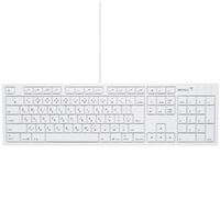 BUFFALO フルキーボード USB接続 パンタグラフ Macモデル ホワイト BSKBM01WH