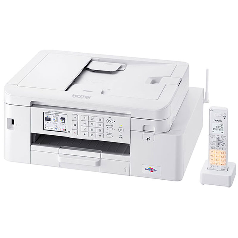 大容量ファーストタンク A4インクジェット複合機 (Wi-Fi/FAX/電話機/自動両面印刷/スマホ・タブレット接続/ADF/在宅ワーク向け) MFC-J4940DN