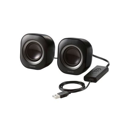 コンパクトスピーカー/4.4W/USB接続タイプ/ブラック MS-P08USB3BK