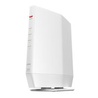 無線LAN親機 11ax/ac/n/a/g/b 4803+573Mbps WSR-5400AX6P-WH
