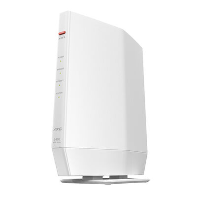 無線LAN親機 11ax/ac/n/a/g/b 4803+573Mbps WSR-5400AX6P-WH