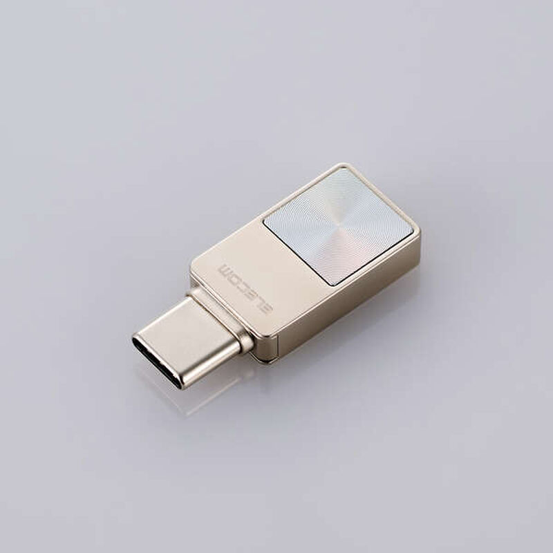 USBメモリ/USB 5Gbps/Type-C/スマホ向け/64GB/シルバー MF-SPU3064GSV