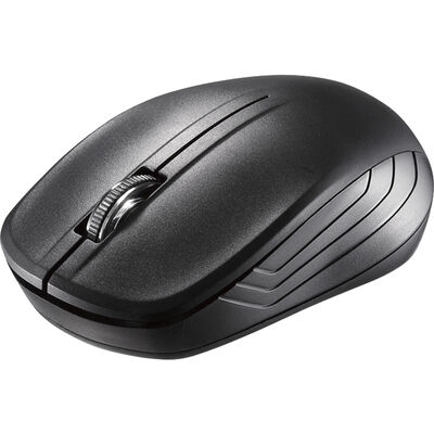 無線（2.4GHz）IR LEDマウス 3ボタンタイプ 簡易パッケージモデル ブラック BSMRW21BKZ