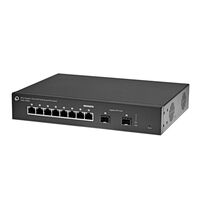 ギガビット対応 8ポート＋2SFPポート WEBスマート PoEスイッチ SWE-0208G