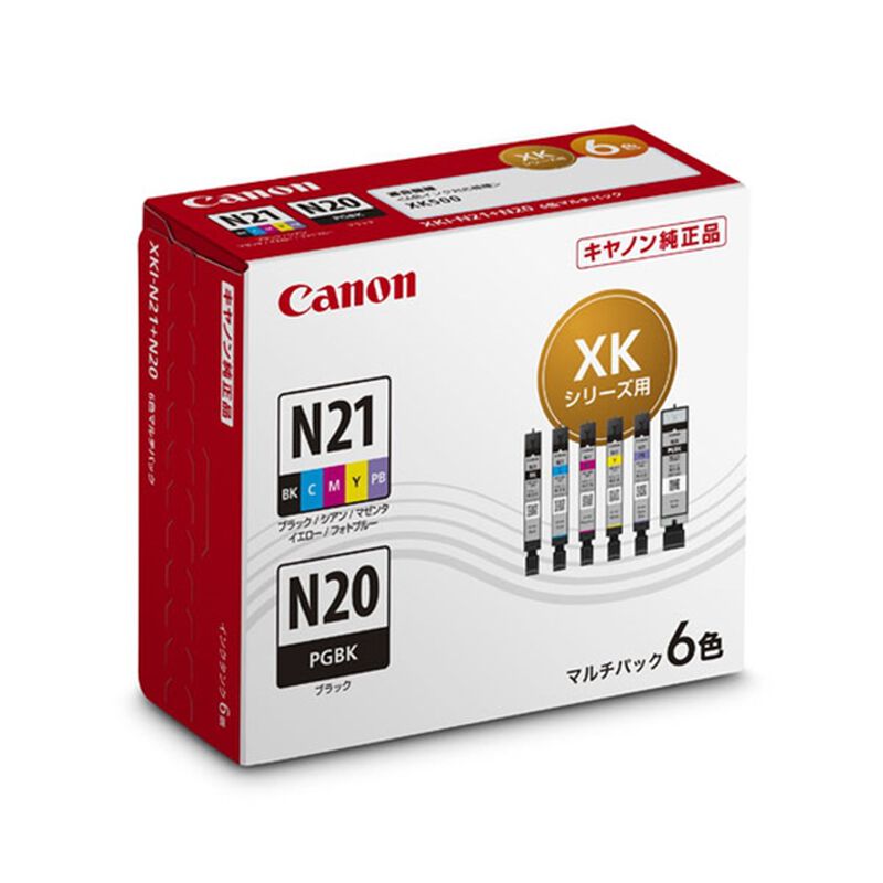 インクタンク XKI-N21+N20/6MP 6色マルチパック 5333C001