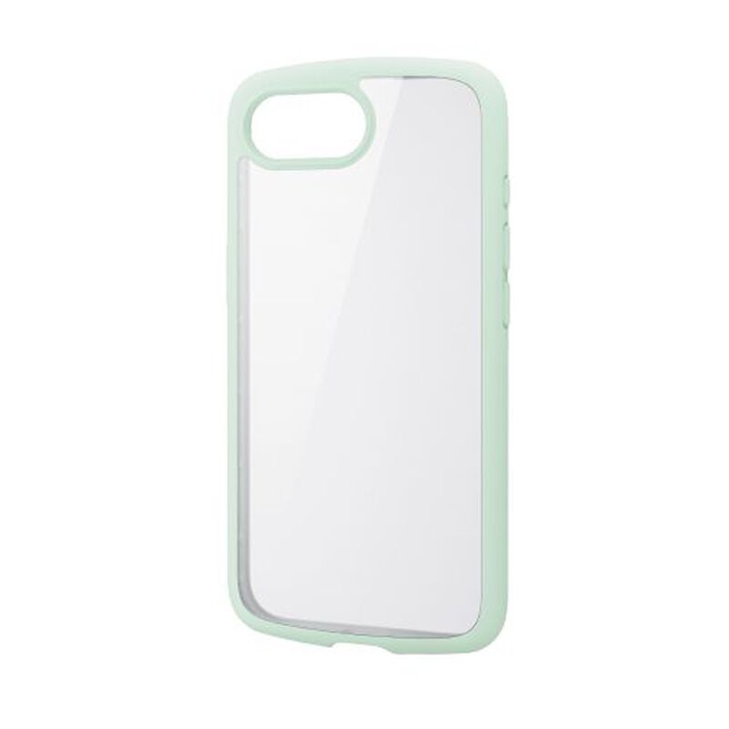 iPhone 16e/TOUGH SLIM LITE/フレームカラー/背面クリア/ストラップシート付属/ピスタチオグリーン PM-A25STSLFCGNL