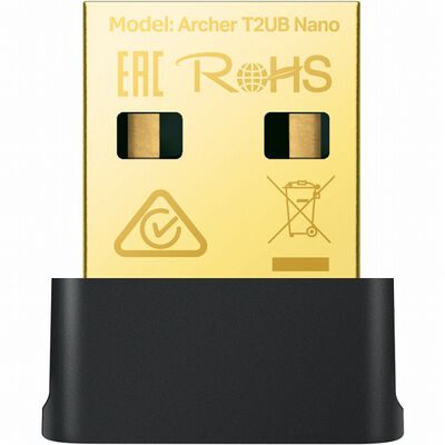 AC600 Bluetooth 4.2対応ナノUSB Wi-Fi子機 Archer T2UB Nano(JP)
