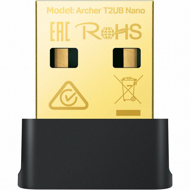 AC600 Bluetooth 4.2対応ナノUSB Wi-Fi子機 Archer T2UB Nano(JP)