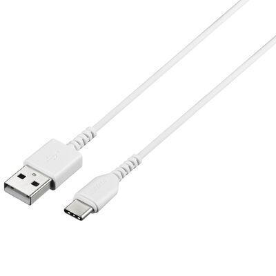USB2.0ケーブル(Type-A to Type-C) 0.5m ホワイト BSMPCAC105WH