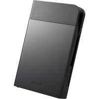 USB3.1（Gen1)対応 耐衝撃ポータブルHDD 2TB ブラック HD-PZF2.0U3-BKA